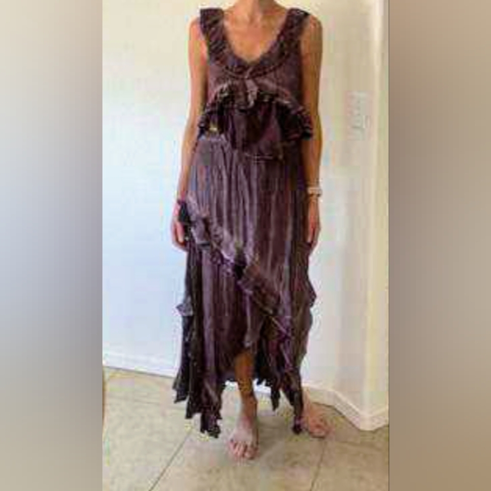 🍂NWT Free People two piece boho maxi dress set - Picture 13 of 13